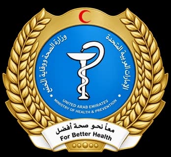 United Arab Emirates Ministry of Health & Prevention emblem