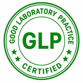 Good Laboratory Practice certified seal