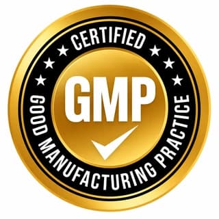 Good Manufacturing Practice certified seal